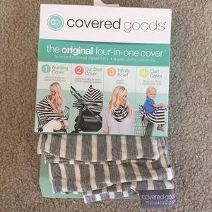 Covered goods multi-use nursing cover